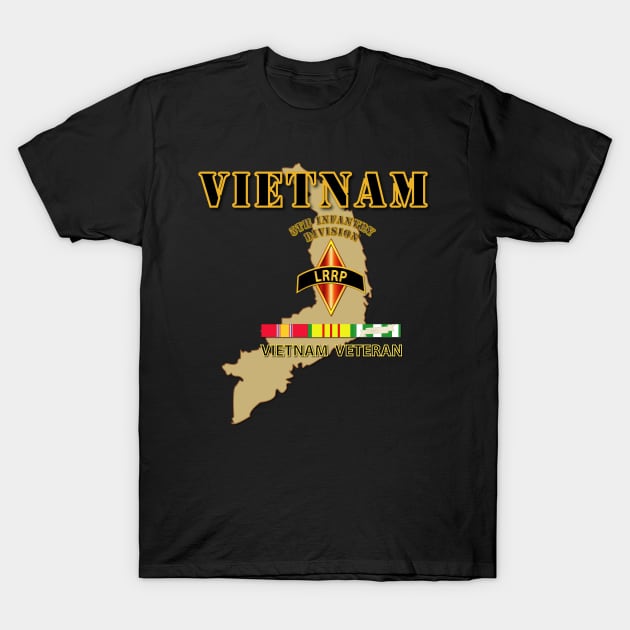 Vietnam - 5th ID - LRRP T-Shirt by twix123844